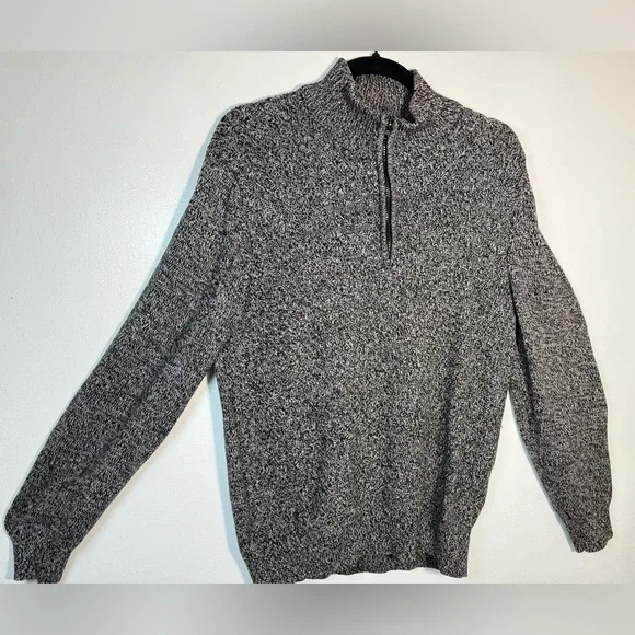 Calvin Klein Jeans Charcoal Zip-Up Sweater - Picture 4 of 9